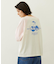 CHERRY FLOCK PRINT B/B TEE
