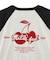 CHERRY FLOCK PRINT B/B TEE