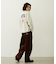 RIBBON AND CHERRY SWEAT TOP