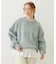 FLOWER ELBOW PATCH SWEAT TOP