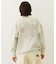 FLOWER ELBOW PATCH SWEAT TOP