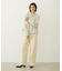 FLOWER ELBOW PATCH SWEAT TOP