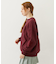 FLOWER ELBOW PATCH SWEAT TOP