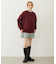 FLOWER ELBOW PATCH SWEAT TOP
