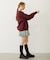 FLOWER ELBOW PATCH SWEAT TOP