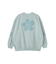 FLOWER ELBOW PATCH SWEAT TOP