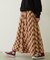 FLARE PLAID SKIRT