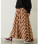 FLARE PLAID SKIRT
