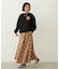 FLARE PLAID SKIRT