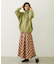 FLARE PLAID SKIRT