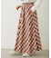 FLARE PLAID SKIRT