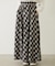 FLARE PLAID SKIRT