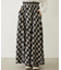 FLARE PLAID SKIRT