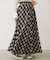 FLARE PLAID SKIRT