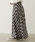 FLARE PLAID SKIRT
