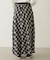 FLARE PLAID SKIRT