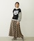 FLARE PLAID SKIRT