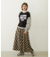 FLARE PLAID SKIRT