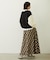 FLARE PLAID SKIRT