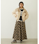 FLARE PLAID SKIRT