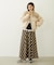 FLARE PLAID SKIRT