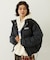 BAR PATCH PUFFER JACKET