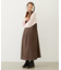 FAUX LEATHER TUCK DRESS