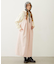 FAUX LEATHER TUCK DRESS