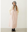 FAUX LEATHER TUCK DRESS