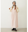 FAUX LEATHER TUCK DRESS