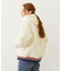 SATIN LOGO PATCH QUILTED JACKET