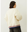 SATIN LOGO PATCH QUILTED JACKET