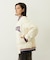 SATIN LOGO PATCH QUILTED JACKET