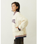 SATIN LOGO PATCH QUILTED JACKET