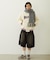 SATIN LOGO PATCH QUILTED JACKET