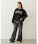 SATIN LOGO PATCH QUILTED JACKET