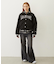 SATIN LOGO PATCH QUILTED JACKET