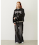 SATIN LOGO PATCH QUILTED JACKET