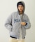 SATIN LOGO PATCH QUILTED JACKET