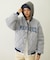 SATIN LOGO PATCH QUILTED JACKET