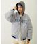 SATIN LOGO PATCH QUILTED JACKET