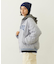 SATIN LOGO PATCH QUILTED JACKET