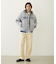 SATIN LOGO PATCH QUILTED JACKET