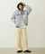 SATIN LOGO PATCH QUILTED JACKET