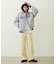 SATIN LOGO PATCH QUILTED JACKET