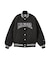 SATIN LOGO PATCH QUILTED JACKET