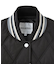 SATIN LOGO PATCH QUILTED JACKET