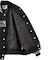 SATIN LOGO PATCH QUILTED JACKET