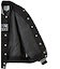 SATIN LOGO PATCH QUILTED JACKET