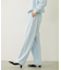 EMBROIDERY TUCK SWEAT PANTS